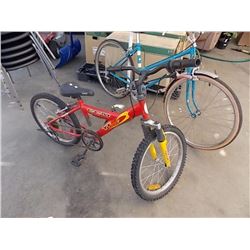 BIKE - CHILD' CCM MOUNTAIN BIKE - RED