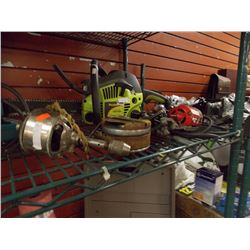 VINTAGE SNAP-ON HAND TOOL WITH MOTOR - PLUS!! VINTAGE FALLERS TAPE MEASURE & VINTAGE HAND DRILL = 3P