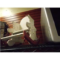 CHILD'S SHABBY SHEEK ROCKER