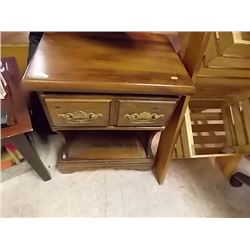 PINE NIGHT STAND - 1 DRAWER