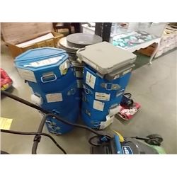 LARGE LOT OF MOVIE REELS IN CASES - ALL ONE MONEY