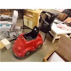 CHILD'S TOY PUSH CAR
