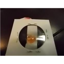 GEMSTONE- ROUND FACETED FIRE OPAL