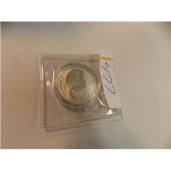 SILVER COIN - 2013 CDA  ARCTIC WHALE - $20 FACE VALUE - 1/4 OUNCE .9999 FINE SILVER