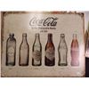 Image 1 : MEMORABILIA - METAL SIGN - COCA-COLA