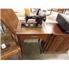 Image 1 : EMPIRE VINTAGE ELECTRIC SEWING MACHINE IN CABINET