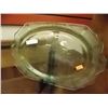 Image 1 : GREEN DEPRESSION GLASS DISH