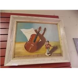 FRAME OIL PICTURE - VIOLIN SONATA IN AB