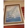 Image 1 : FRAMED PICTURE - SHIP