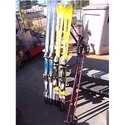 SKI POLES - 2 PR - TPS, ROSERGNEL