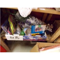 BOX OF ASSORTED NEW ITEMS FOR RESALE OR HOME