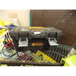 NEW TACTIX BLACK TOOL BOX