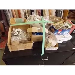 LOT OF TOP OF CUPBOARD - TREAD & MORE