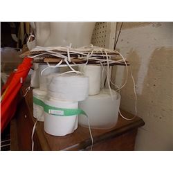 ROLLS OF ASSORTED NEW MATERIAL