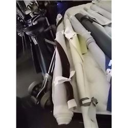 ROLL OF NEW MATERIAL - BURGANDY