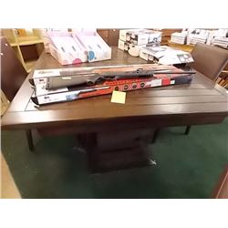 MAHOGANY DINING TABLE - AS-IS