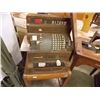 Image 1 : VINTAGE NATIONAL CASH REGISTER WITH WOOD TONE METAL