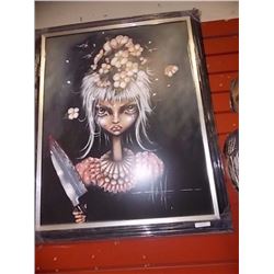 FRAMED PRINT - SINGLE AGAIN - ANGELINA WRONA - GALLERY ESTIMATE $550