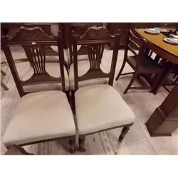 EAST WING DINING CHAIRS - 6 x BID
