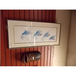 FRAMED PRINT - FLOWERS