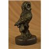 Image 3 : Beautiful Hotcast Bronze Owl Statue