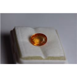 Natural Orange Sapphire 3.47 carats