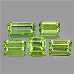 Natural Apple Green Peridot 8.30 carats