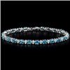 Natural Swiss Topaz 68 Carats Bracelet