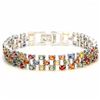 Natural Fancy Color Sapphire 120 Carats Bracelet