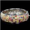 Image 1 : Natural Fancy Color Sapphire 238 Carats Bangle
