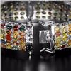 Image 2 : Natural Fancy Color Sapphire 238 Carats Bangle