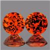 Natural Mandarin Orange Spessartite Garnet 6.00 MM -VVS