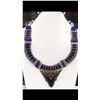 Image 1 : Tibet Natural Stone Tribal Queen Royal Necklace