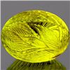 Natural Hand Carved Green Gold Lemon Quartz 196 Cts