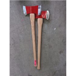 2 Double Bladed Axes