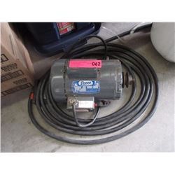 Electric Motor with 25' Extension