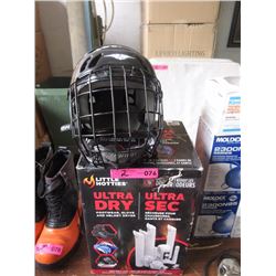 Sports Equipment Dryer & Hockey Helmet