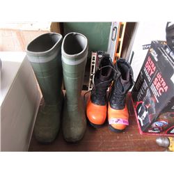 2 Pairs of Rubber Boots