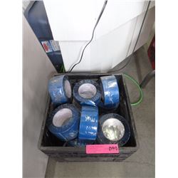 Box of New Blue Tuck Tape