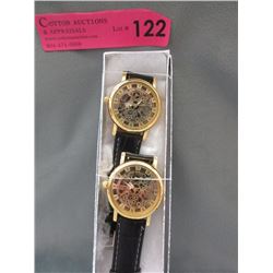 2 New Skeleton Style 2-Sided Watches