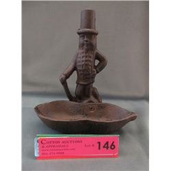 Solid Cast Iron Mr. Peanut Candy Dish