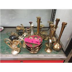 18 Metal Decoratives - Mostly Brass