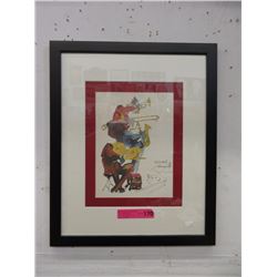 1976 Leo Meiersdorff New Orleans Jazz Watercolour