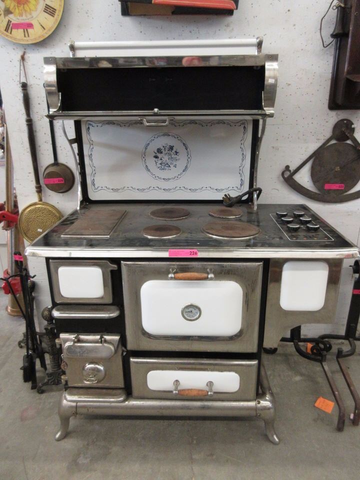 Vintage Cook Stove Converted to Electric