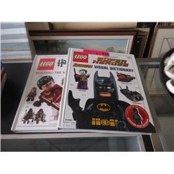 2 Lego Books with Original Mini Figures