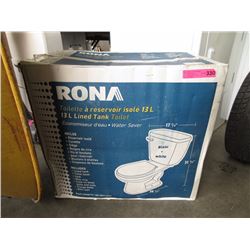 Rona 13: Lined Tank Toilet