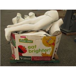 Skid of Mannequin Parts