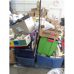 Skid of Assorted Household Goods