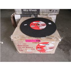 Case of Reinforced Cutoff Wheels