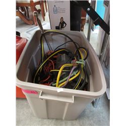 CB Radio & Extension Cords in Tote